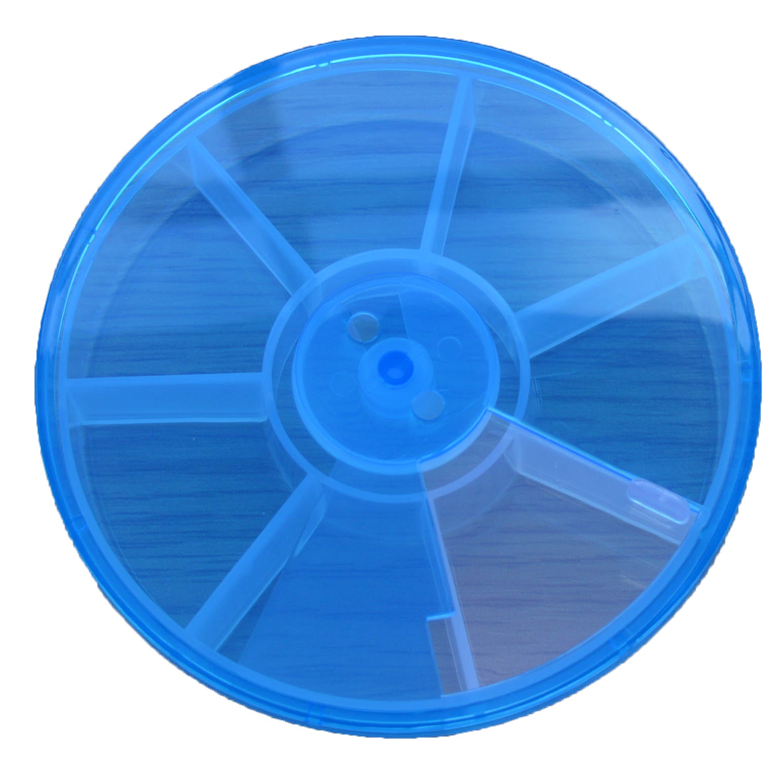 OCTAVE Holiday Essentials Travel 7 Day Round Tablet Pill Medicine Box Holder