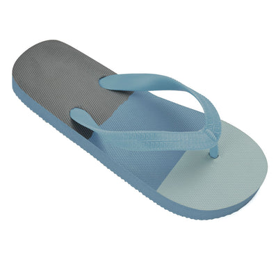 Boys Stripped Flip Flops Blue