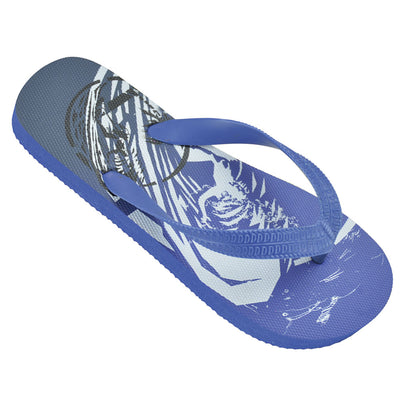 Boys surfing flip flops blue