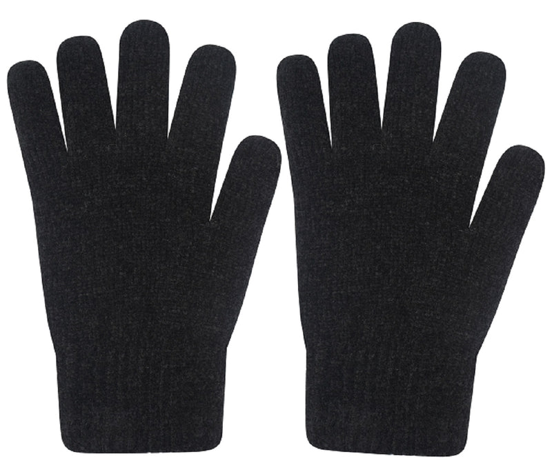 Octave® Ladies Luxury Chenille Thermal Gloves - Black