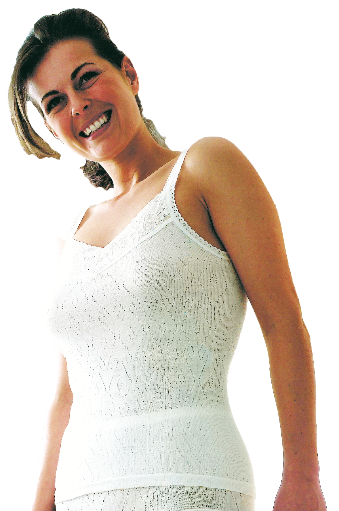 Wkishenl Women's Thermal Tank Top With Built-In Bra - Warm Sleeveless Camisole, High Stretch, Soft Base Layer