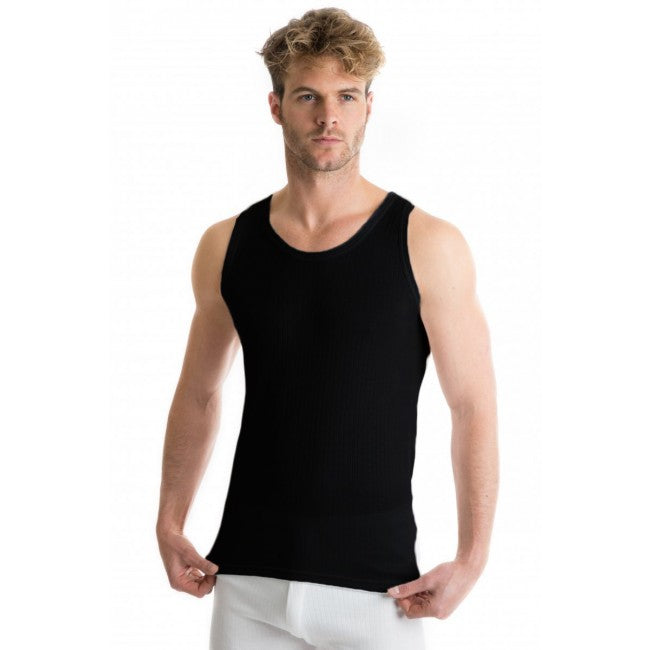 RP Collections® Mens Extra Warm British Made Thermal Underwear Sleeveless Vest