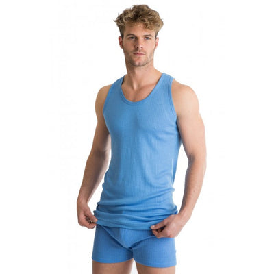 RP Collections® Mens Extra Warm British Made Thermal Underwear Sleeveless Vest
