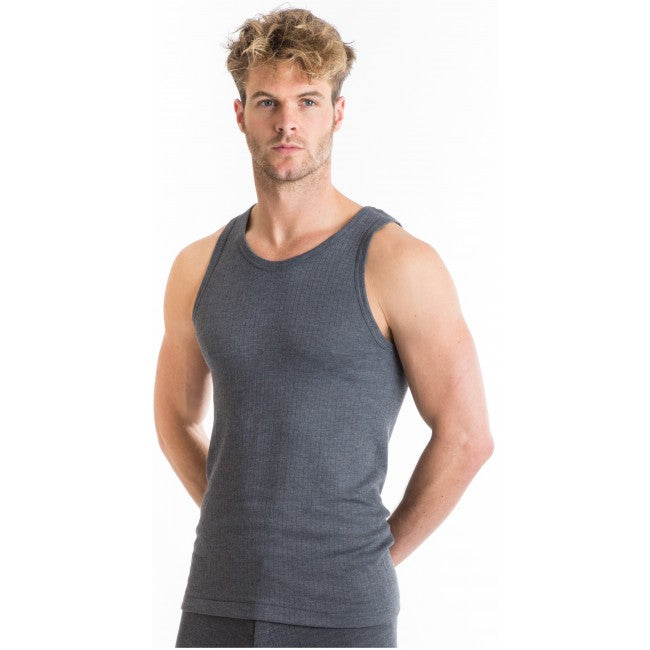 RP Collections® Mens Extra Warm British Made Thermal Underwear Sleeveless Vest