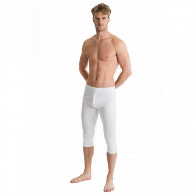 RP Collections® Mens Extra Warm British Made Thermal Underwear 3/4 Length  Long John