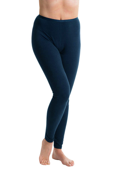 Passionelle® Ladies Premium Quality Luxury Full Length Super Soft Cotton Rich Leggings