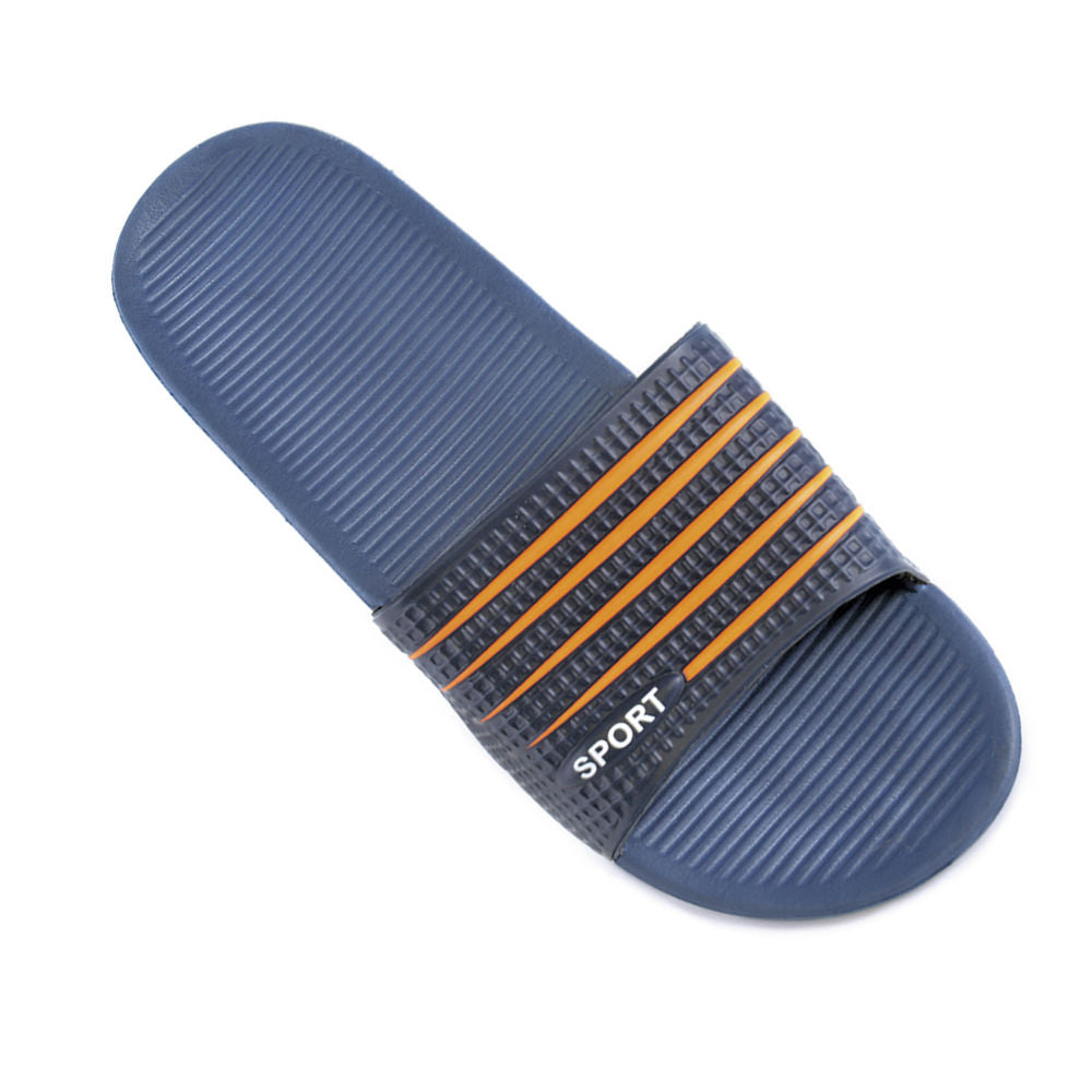 OCTAVE Mens Sliders - Two Tone Sport Logo Design