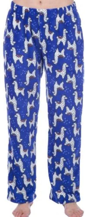 OCTAVE Girls Fun Print Design Super Soft Fleece Loungewear Pants Pyjama Bottoms