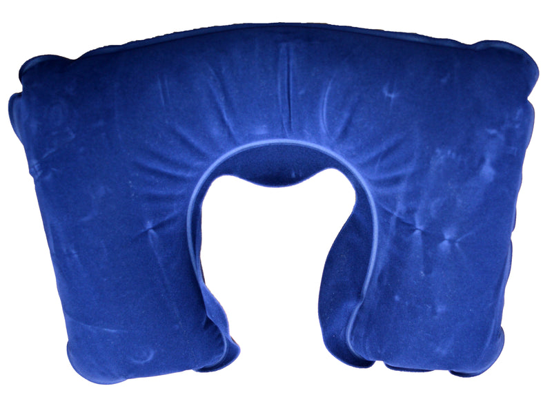 Navy travel pillow