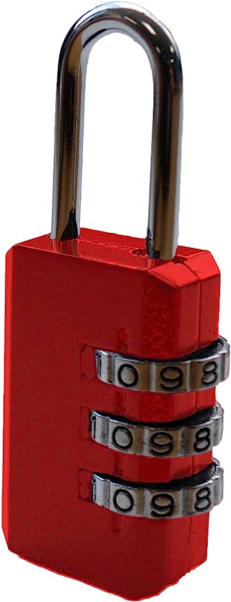 OCTAVE Holiday Essentials Travel Combination Padlock