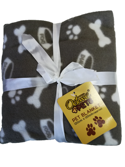 OCTAVE Pets Printed Pet Blanket - 120cm x 120cm