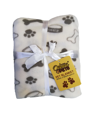 OCTAVE Pets Printed Pet Blanket - 120cm x 120cm