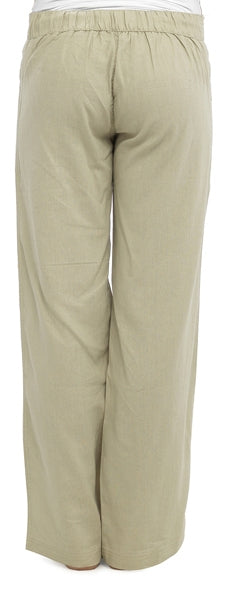 OCTAVE Ladies Linen Trousers - (Back)