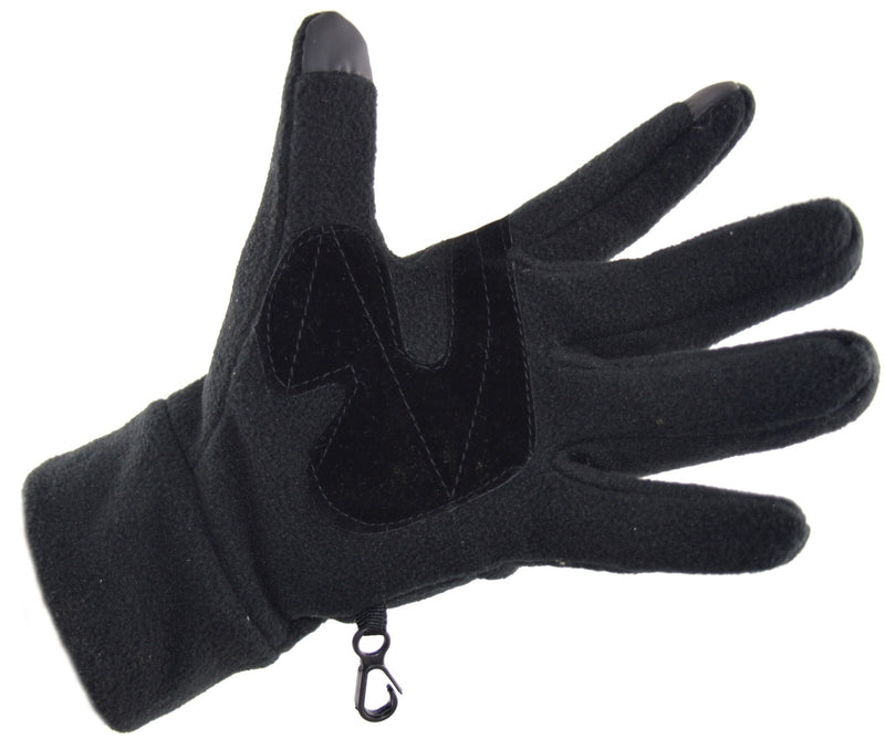 OCTAVE Mens Warm Thermal Lined Fleece Winter Touch Screen Gloves With Palm Grip