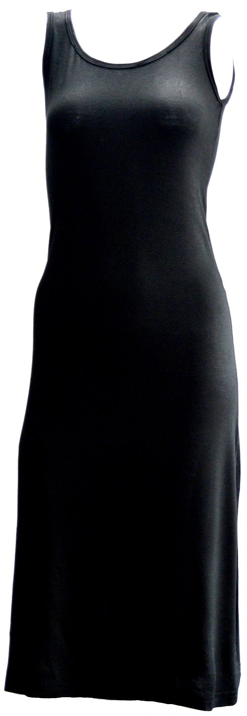 Ladies maxi dress black