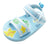 MABINI Bright Smiley Blob Face Summer Baby Eva Sandals