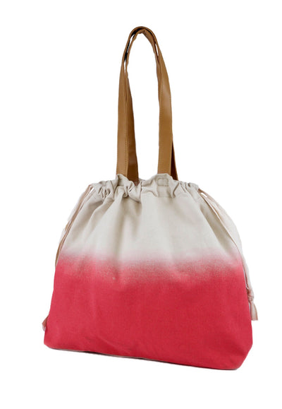 Ladies pink beach bag