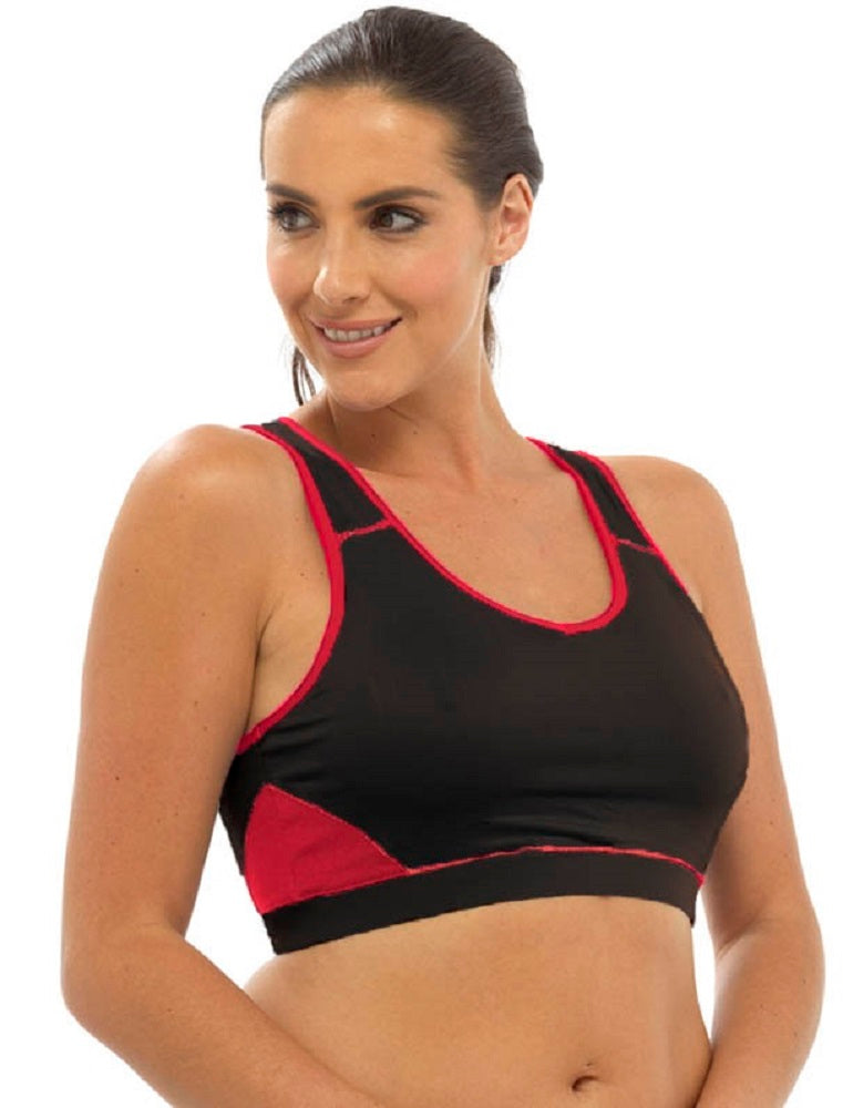 OCTAVE Ladies Sport Fitness Crop Top Set - Perfect For Yoga / Gym / Workouts