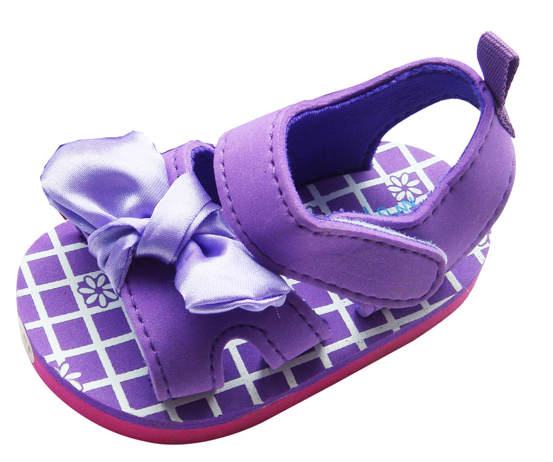 MABINI Baby Girls Purple Summer Sandals