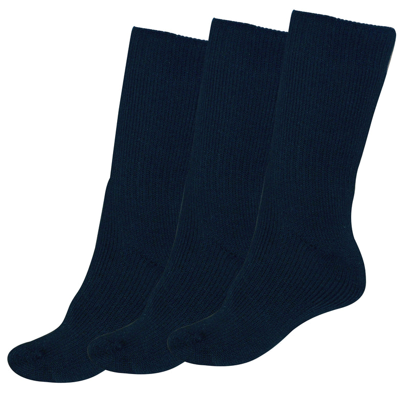 OCTAVE Mens Thermal Socks - 1.2 TOG  Pack of 3 - Navy