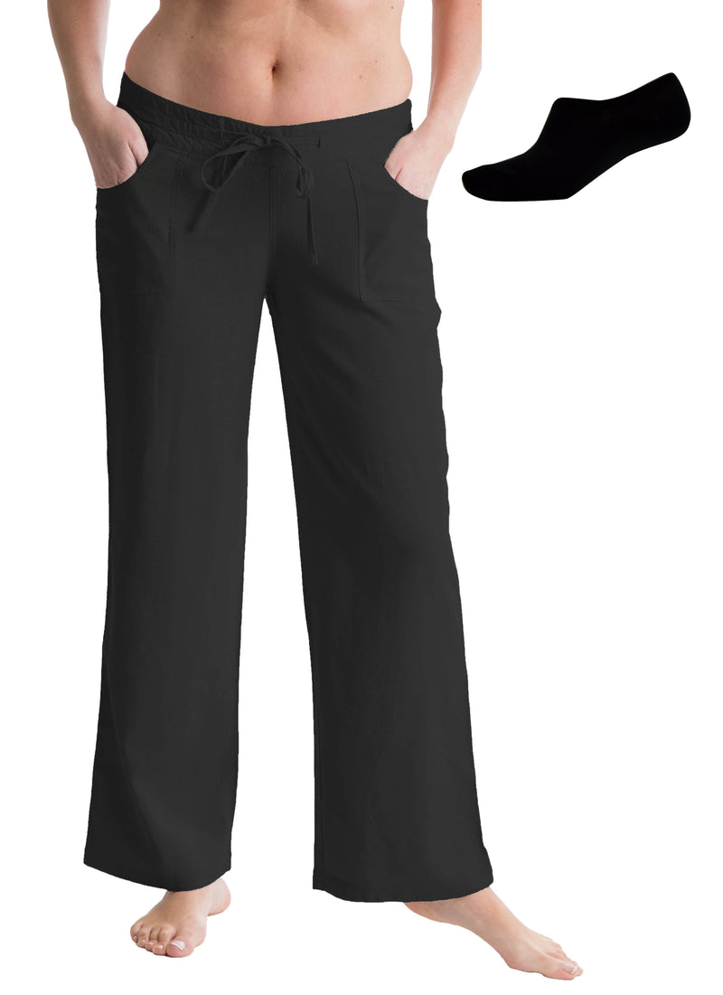 OCTAVE Ladies Linen Trousers