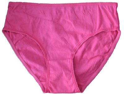 Girls Cotton Briefs Pink