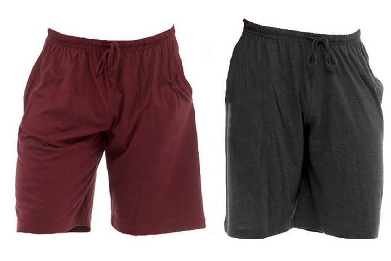 Octave Mens Soft Cotton Lounge Shorts - Pack of 2