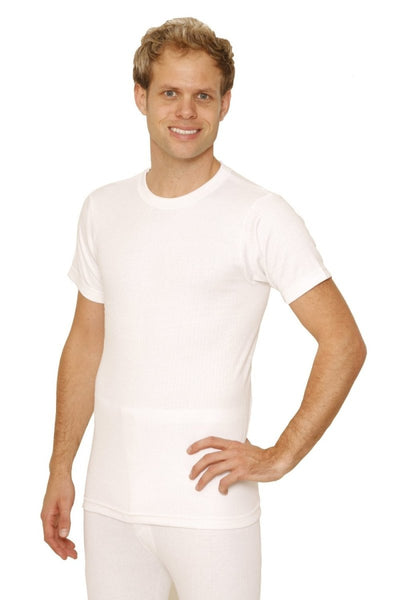 Octave® Mens Thermal Underwear Short-Sleeved Vest